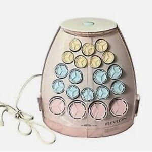 Vintage REVLON RV254 Perfect Reflections Ultrasetter Hot Rollers Curler Mirror